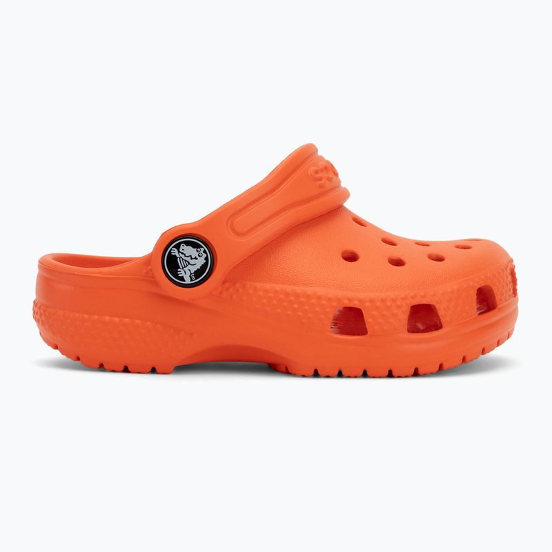 Crocs Classic Clog Kids mandarin színű flip-flopok 3