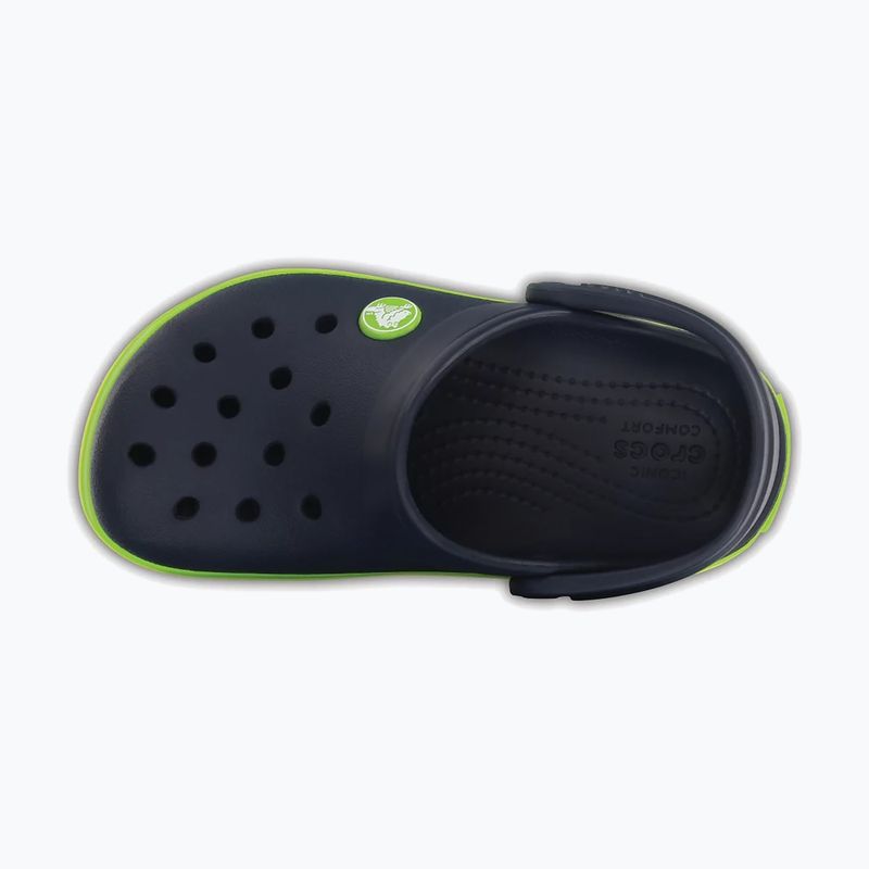 Crocs Crocband Clog Gyerek flip-flop tengerészgyalogos/volt zöld 5