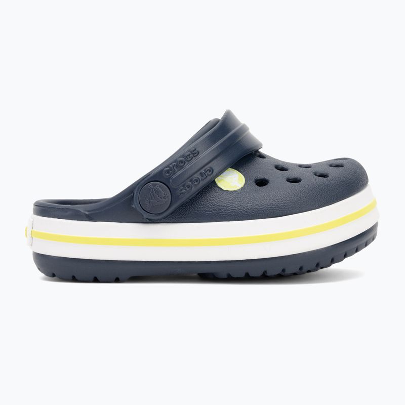 Crocs Crocband Clog Gyerek flip-flop tengerészkék/citrus színben 3
