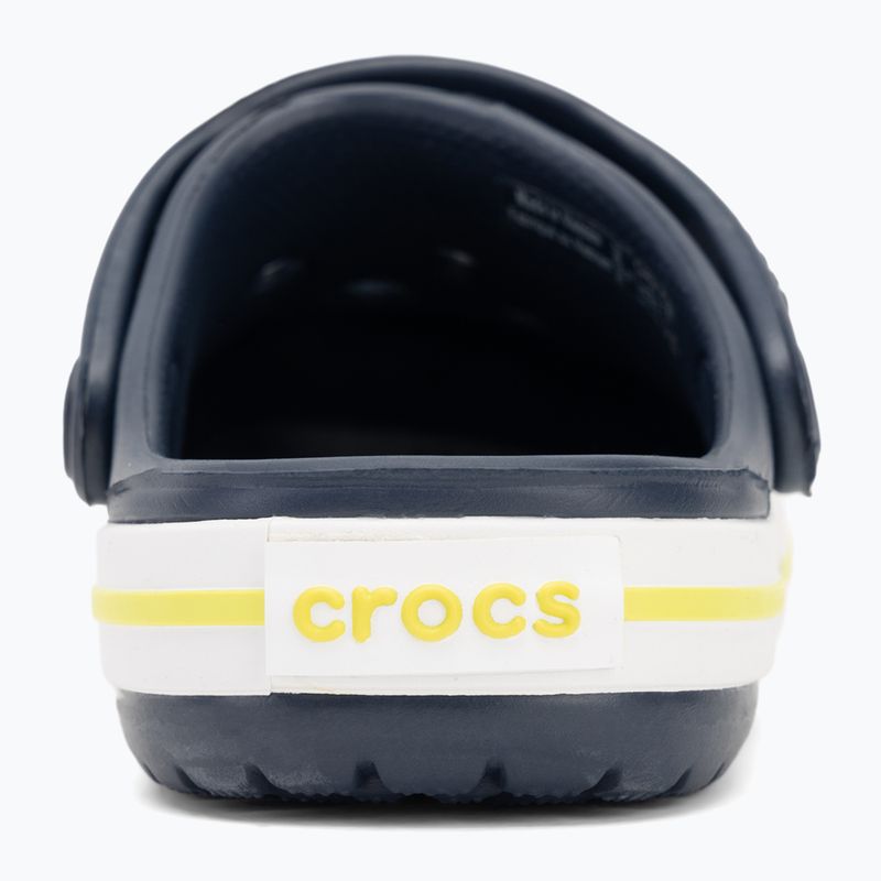 Crocs Crocband Clog Gyerek flip-flop tengerészkék/citrus színben 7