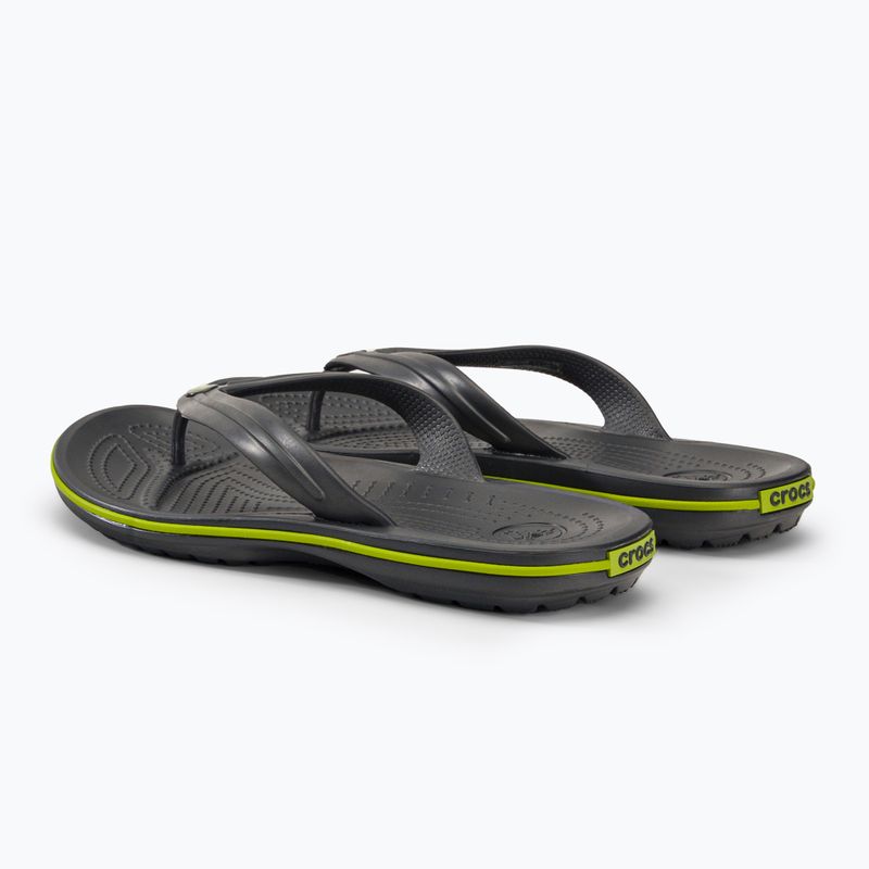 Crocs Crocband Flip szandál szürke 11033-0A1 3