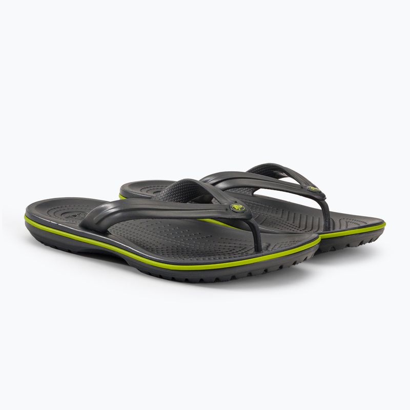 Crocs Crocband Flip szandál szürke 11033-0A1 4
