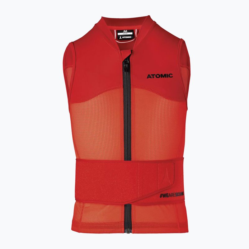 Gyermek síprotektor ATOMIC Live Shield Vest JR piros AN5205022 8
