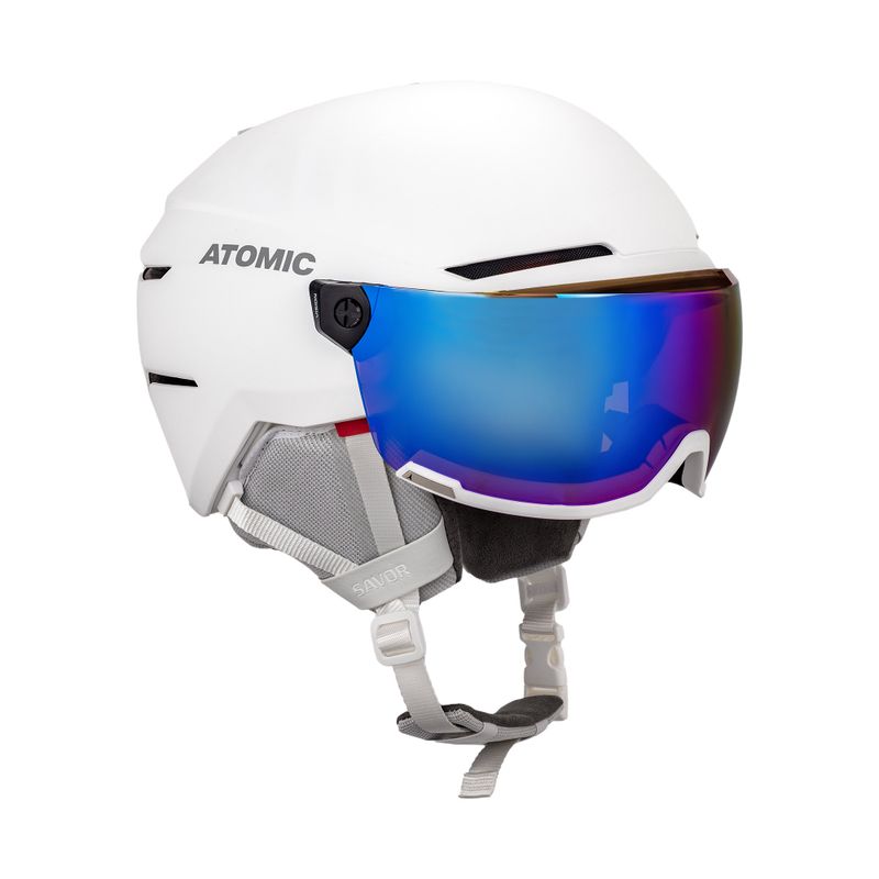 Női síbukósisak ATOMIC Savor Visor Stereo Fehér AN500571