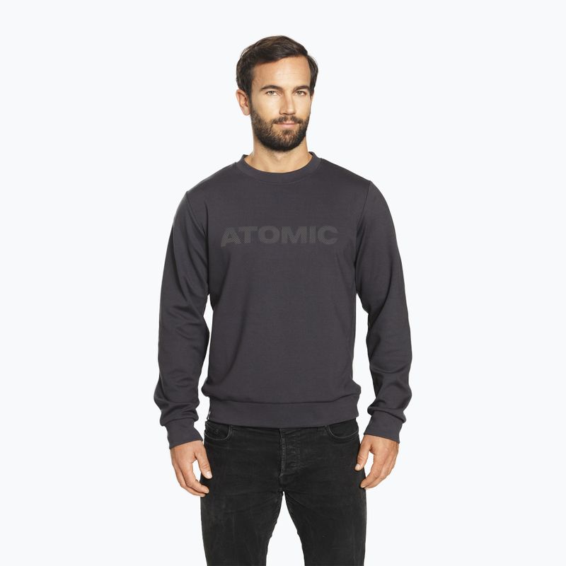férfi melegítőfelső Atomic Alps Sweater anthracite