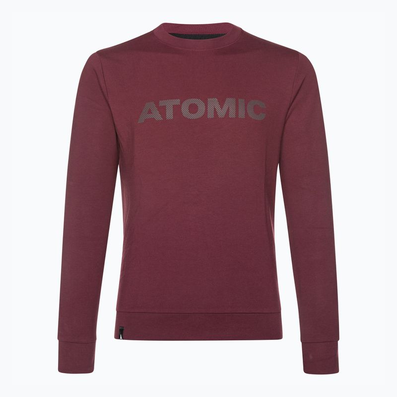 férfi melegítőfelső Atomic Alps Sweater maroon 3