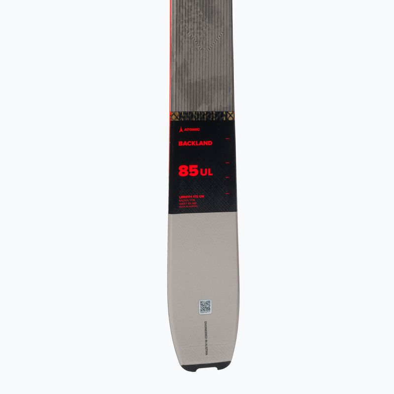 Férfi ATOMIC Backland 85 UL+skins síléc szürke AAST01810 6