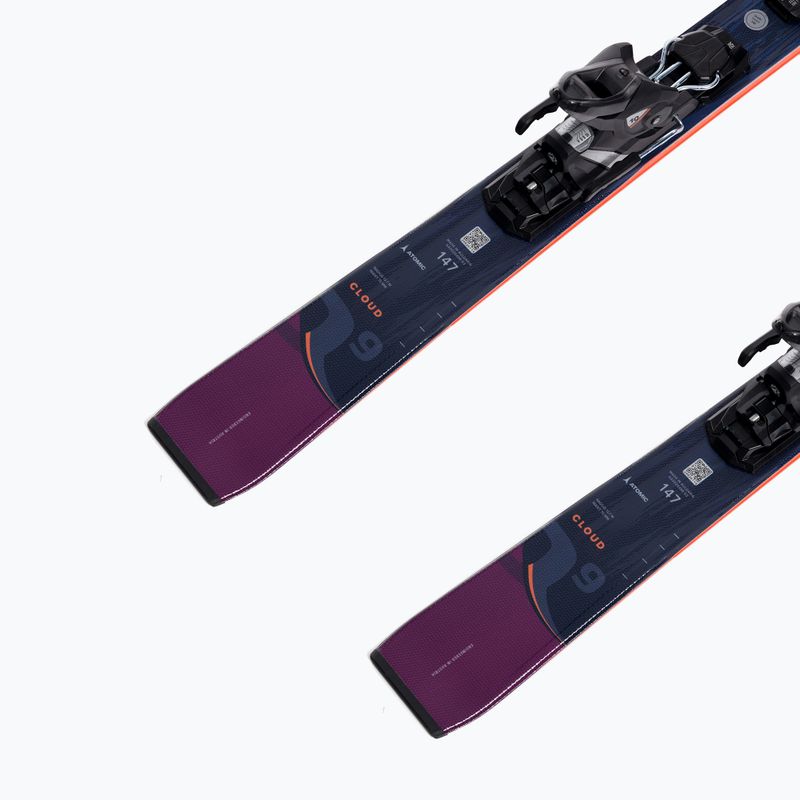 Női lesiklás ATOMIC Cloud Q9 + M10 GW fekete/lila AASS03076 9