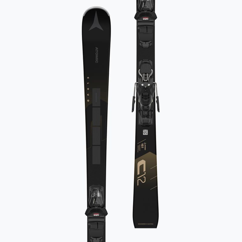 Narty női Atomic Cloud C12 Revoshock C + wiązania M10 GW black 10