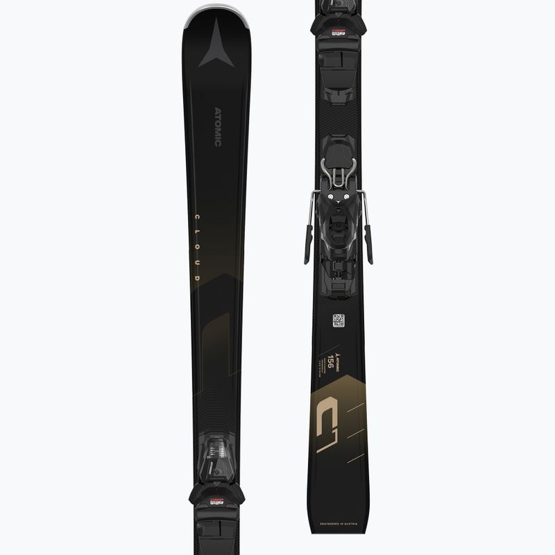 Narty női Atomic Cloud C7 Black + M10 GW black 10