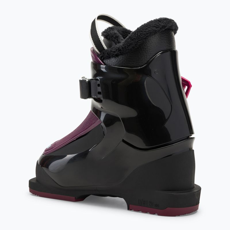 Cipő narciarskie dziecięce Atomic Hawx Kids 1 black/violet/pink 2