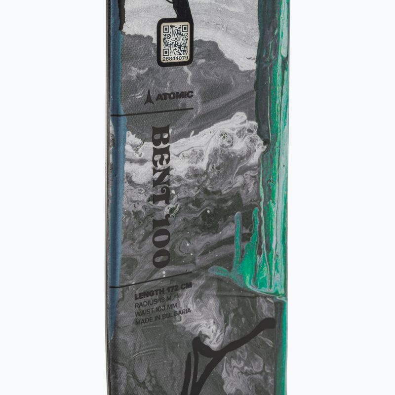 Férfi Atomic Bent 100 kék/szürke síléc lejtőre 5