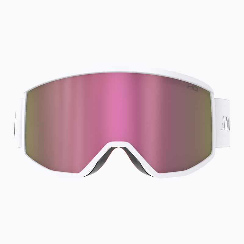 Síszemüveg Atomic Four HD white/pink copper hd