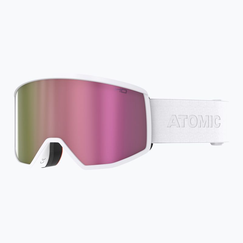 Síszemüveg Atomic Four HD white/pink copper hd 2