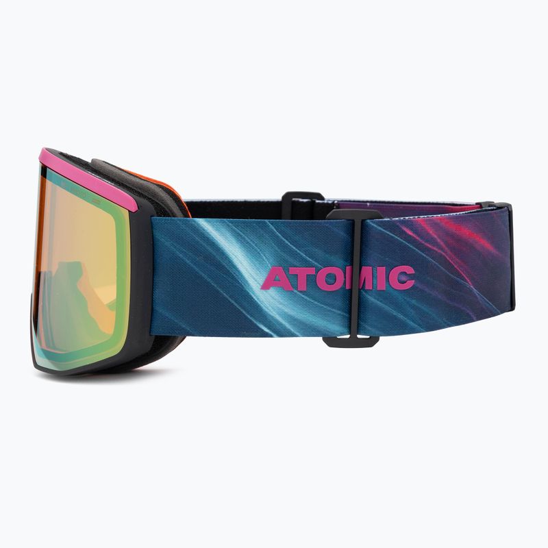 Síszemüveg Atomic Four Pro HD Photo green/purple/cosmos/green gold 5
