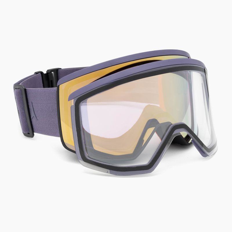Síszemüveg Atomic Four Pro HD Photo dark purple/amber gold