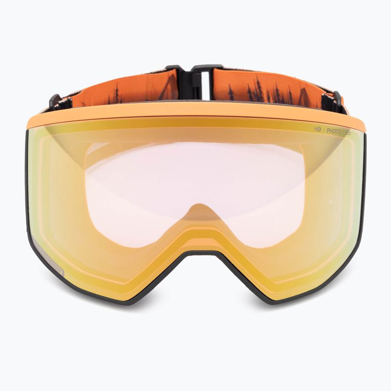 Síszemüveg Atomic Four Pro HD Photo black/orange/tree/amber gold 3