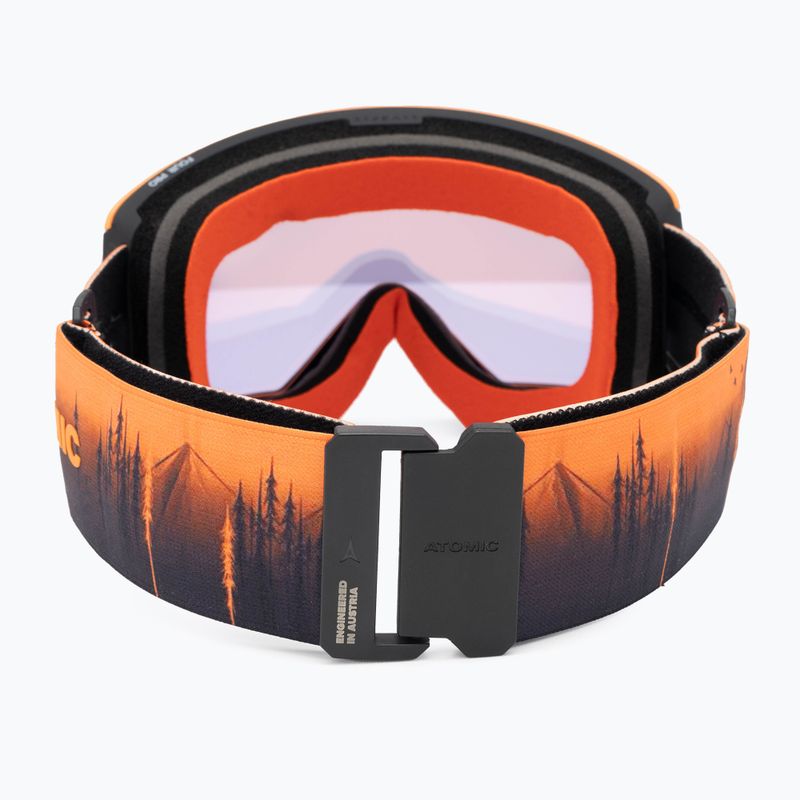 Síszemüveg Atomic Four Pro HD Photo black/orange/tree/amber gold 4