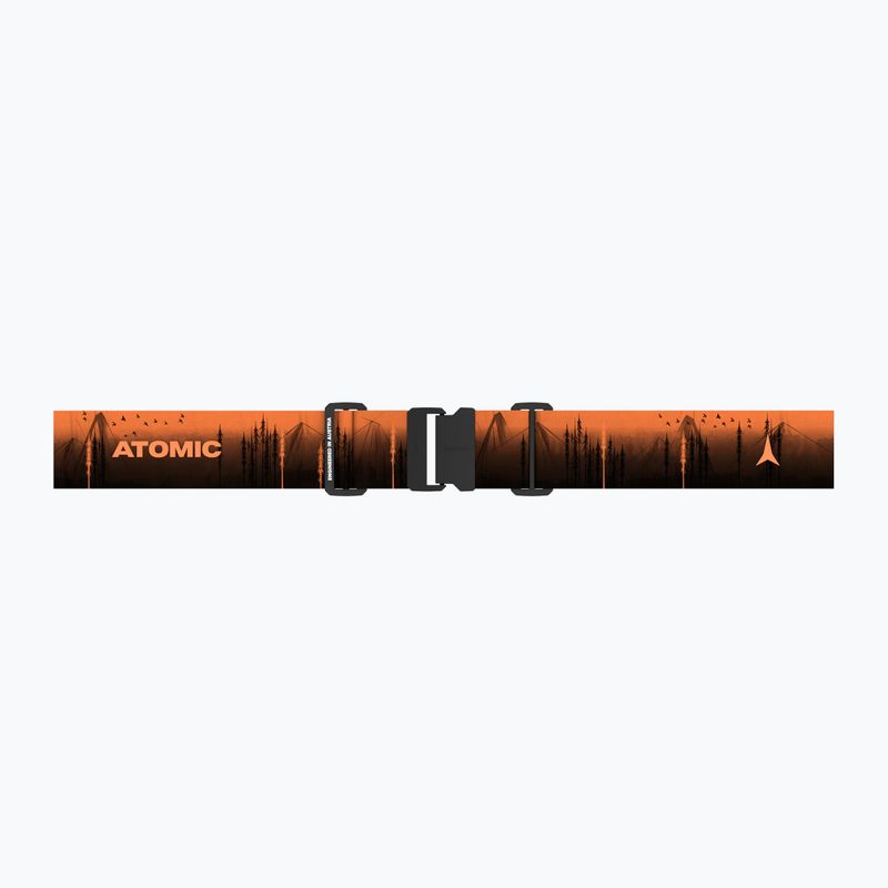 Síszemüveg Atomic Four Pro HD Photo black/orange/tree/amber gold 6