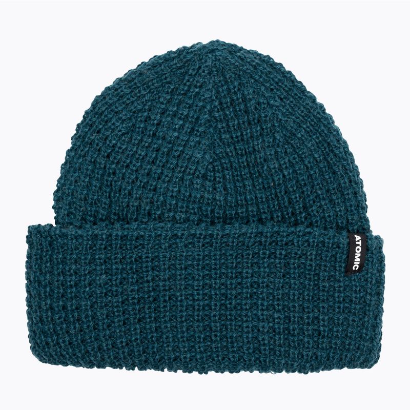 téli sapka Atomic Alps Knit Beanie dark petrol