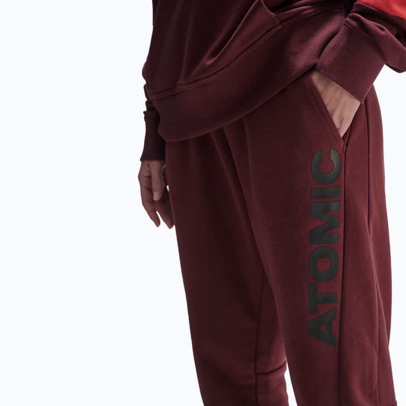 Nadrág Atomic RS Sweat maroon 3