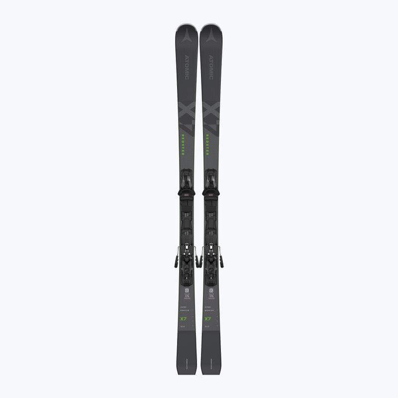 Atomic Redster X7 + M12 GW szürke/zöld downhill sílécek