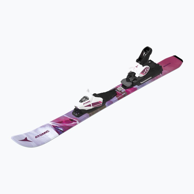 Gyerek lesikló léc Atomic Maven Girl JTXS + kötés C5 GW pink 7
