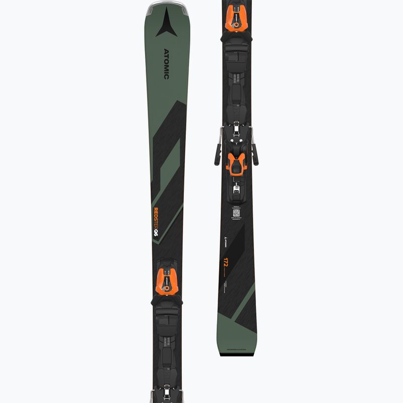 Lesikló léc Atomic Redster Q6 + kötés MI12 GW green/black 10