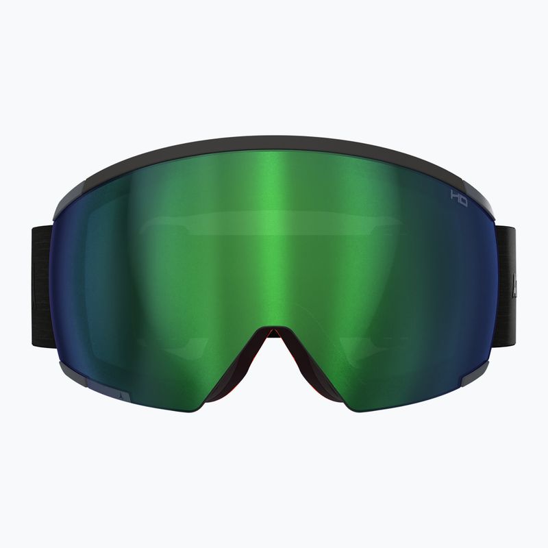 Síszemüveg Atomic Redster HD black/green hd 2