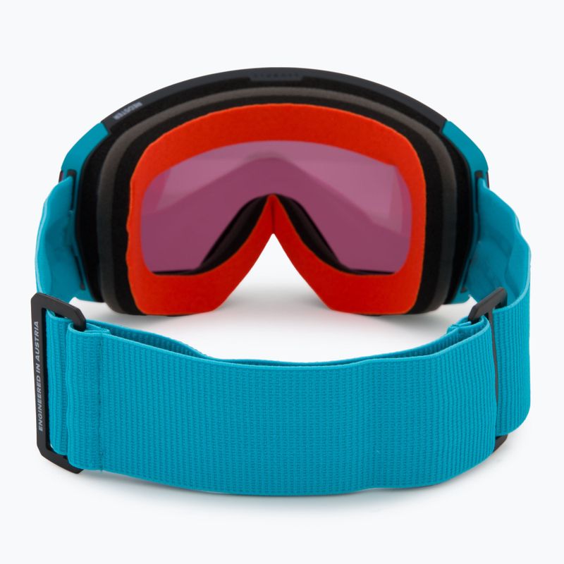 Síszemüveg Atomic Redster HD teal blue/silver hd 3