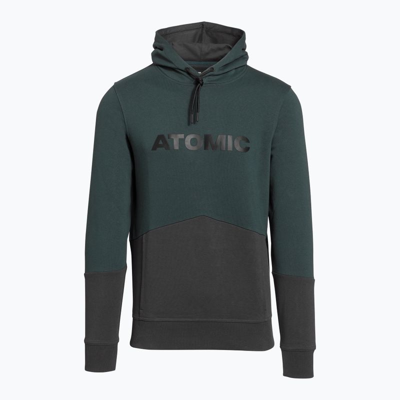 Pulóver Atomic RS Hoodie dark green/ anthracite 3