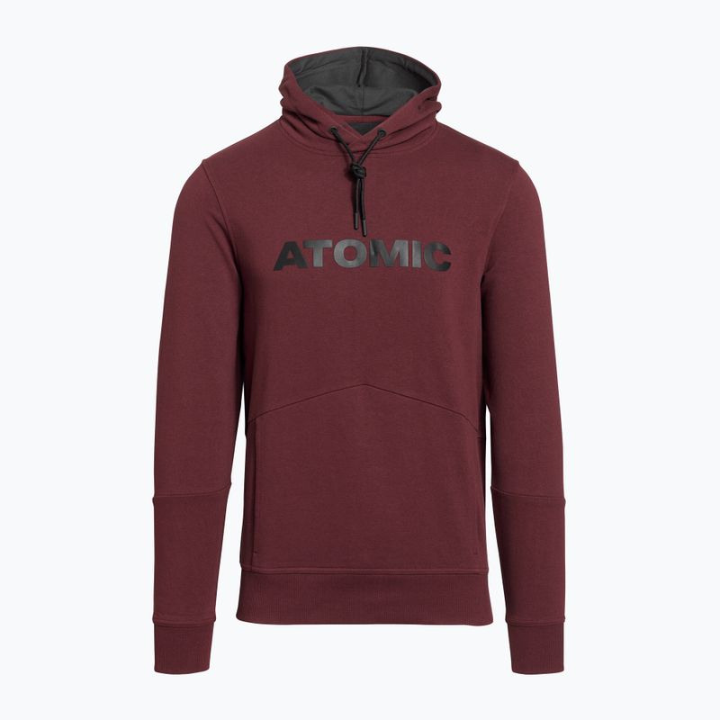 Pulóver Atomic RS Hoodie maroon 3