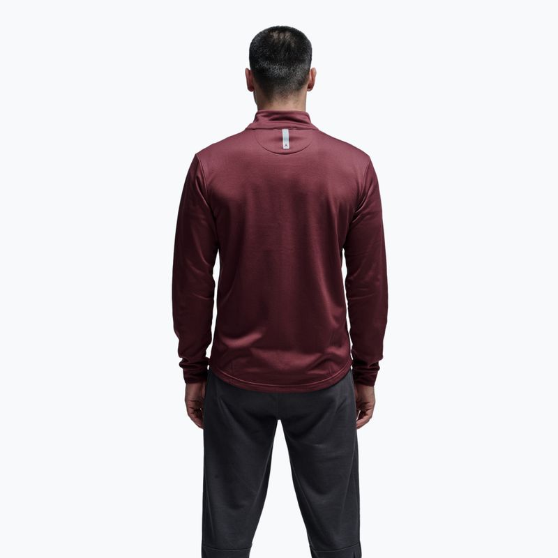 Férfi pulóver Atomic Alps Jacket maroon/ red 2