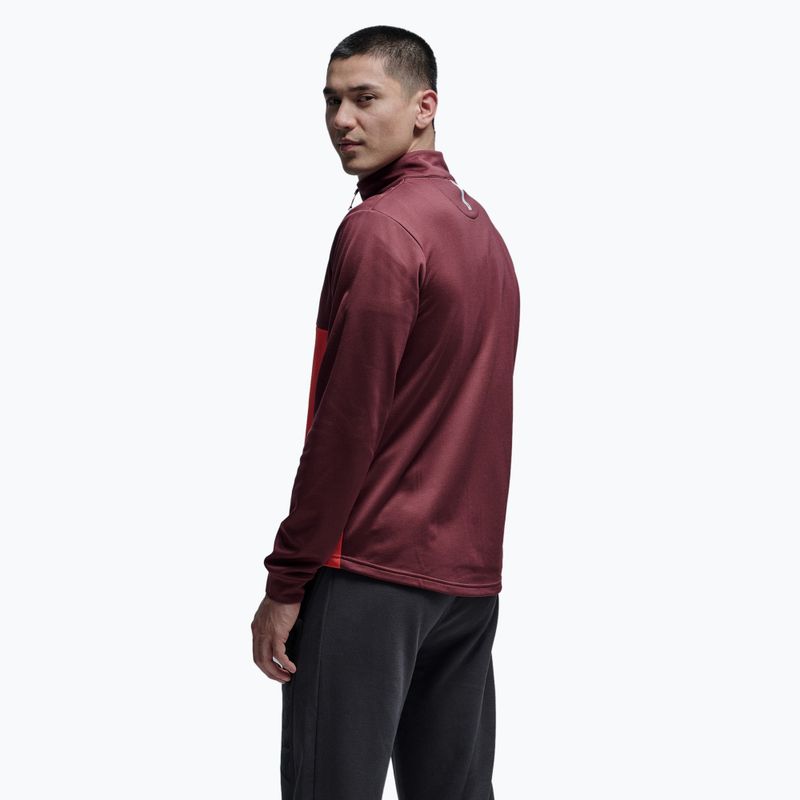 Férfi pulóver Atomic Alps Jacket maroon/ red 3