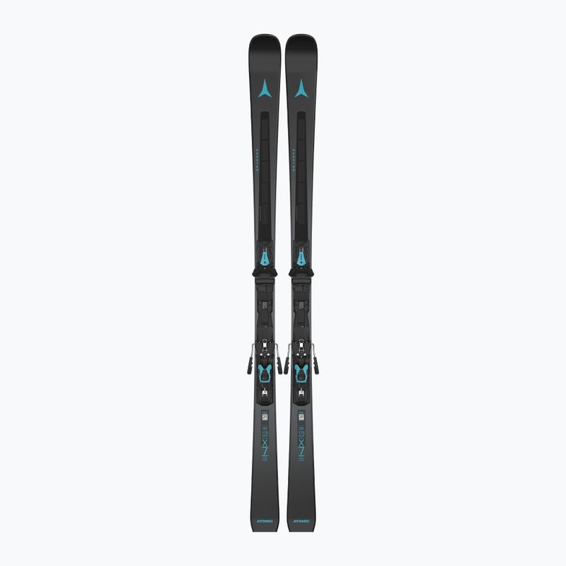 Alpesi síléc Atomic Redster X7 Revoshock C + MI12 GW kötésekkel black/teal