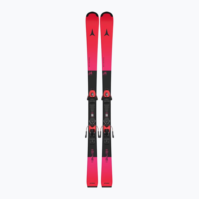 Gyerek alpesi síléc Atomic Redster J4 + kötések L6 GW red tension/black
