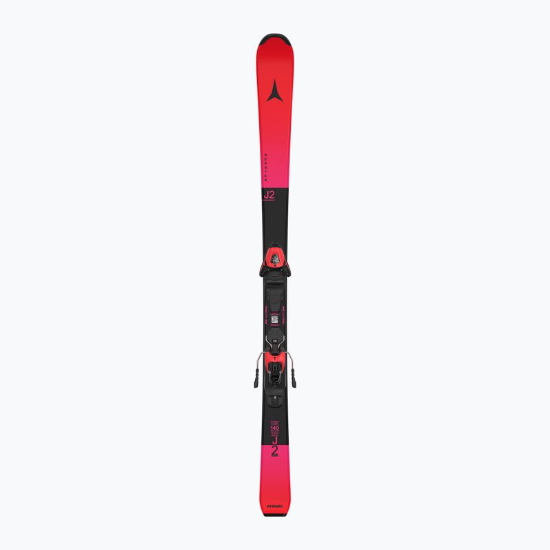 Gyerek alpesi síléc Atomic Redster J2 JTM + L6 GW kötések red tension/black 4