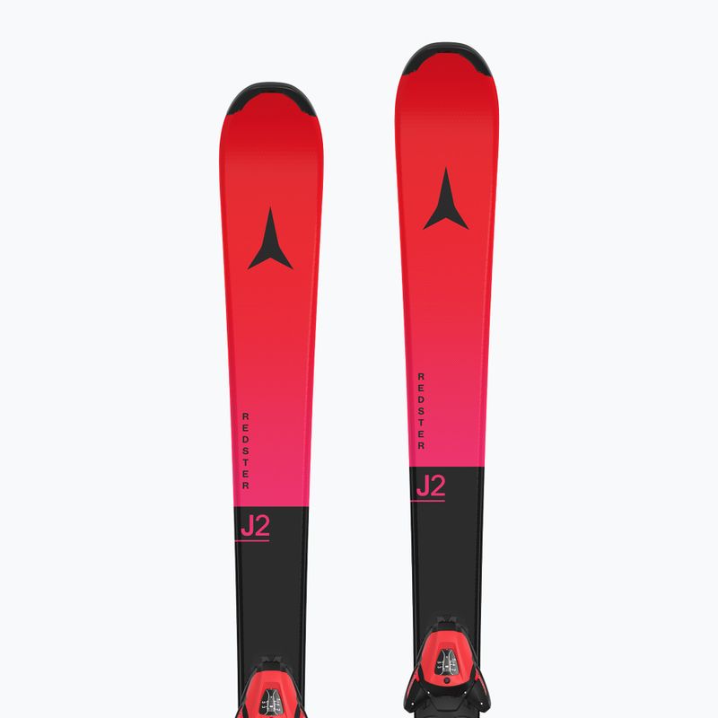 Gyerek alpesi síléc Atomic Redster J2 JTM + L6 GW kötések red tension/black 8