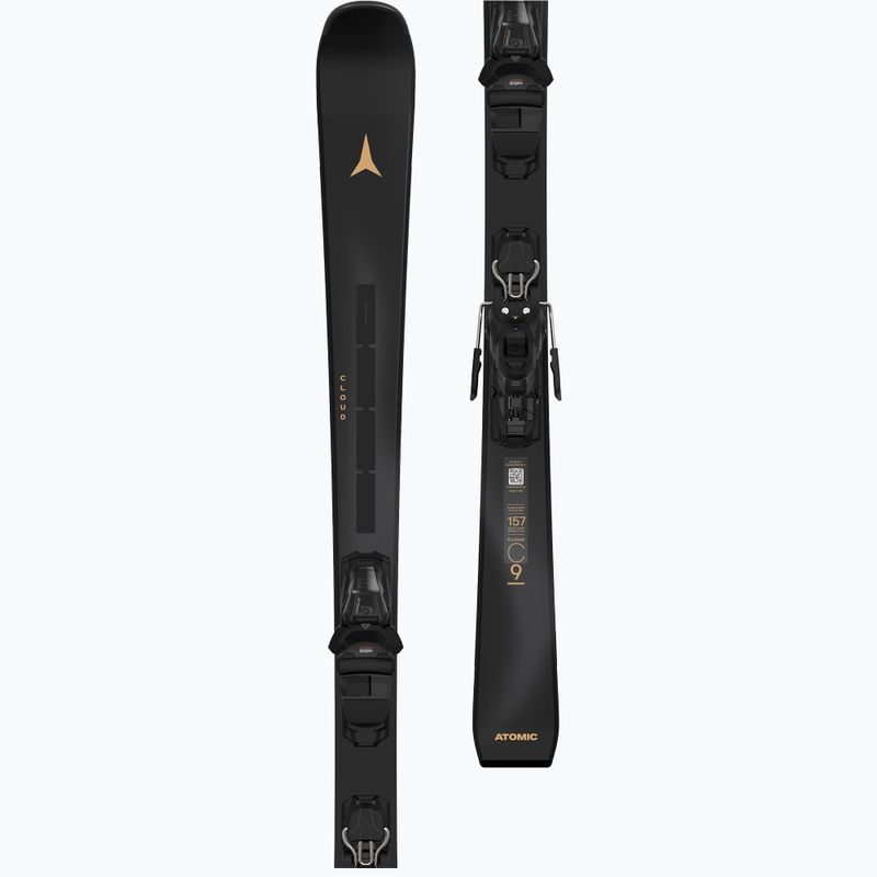 Női alpesi sílécek Atomic Cloud C9 Revoshock Light + kötések M10 GW black 8