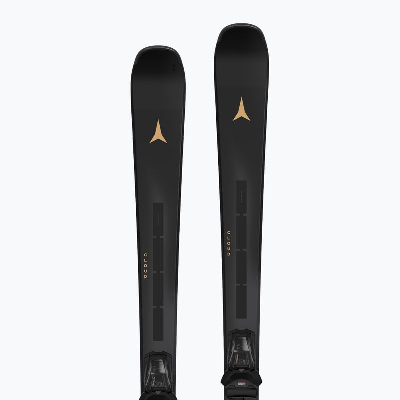 Női alpesi sílécek Atomic Cloud C9 Revoshock Light + kötések M10 GW black 9