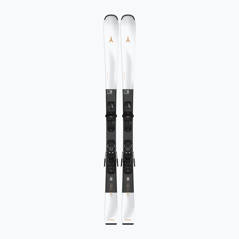 Női síléc Atomic Cloud C8 + M10 GW kötésekkel white/black