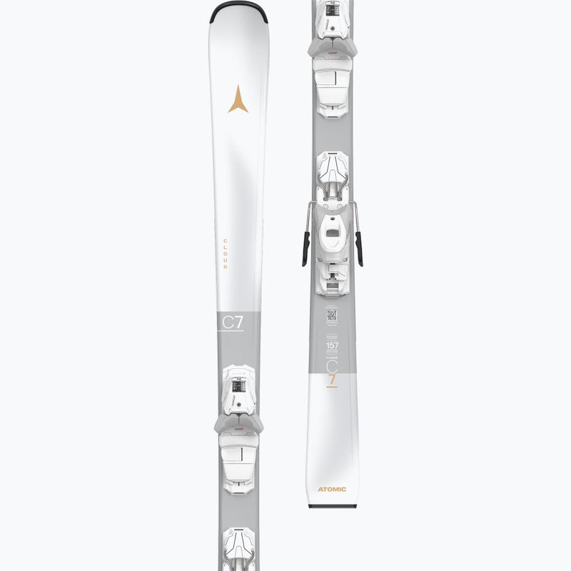 Női síléc Atomic Cloud C7 White + kötések M10 GW White 7