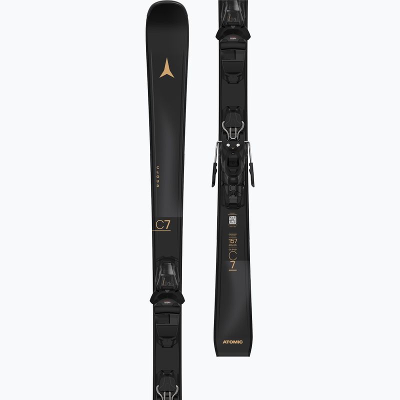 Női síléc Atomic Cloud C7 Black + kötések M10 GW black 7