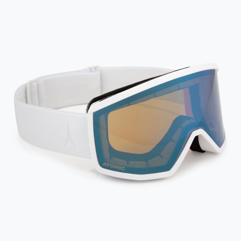 Gyerek sí szemüveg Atomic Four Jr Flash white/blue flash