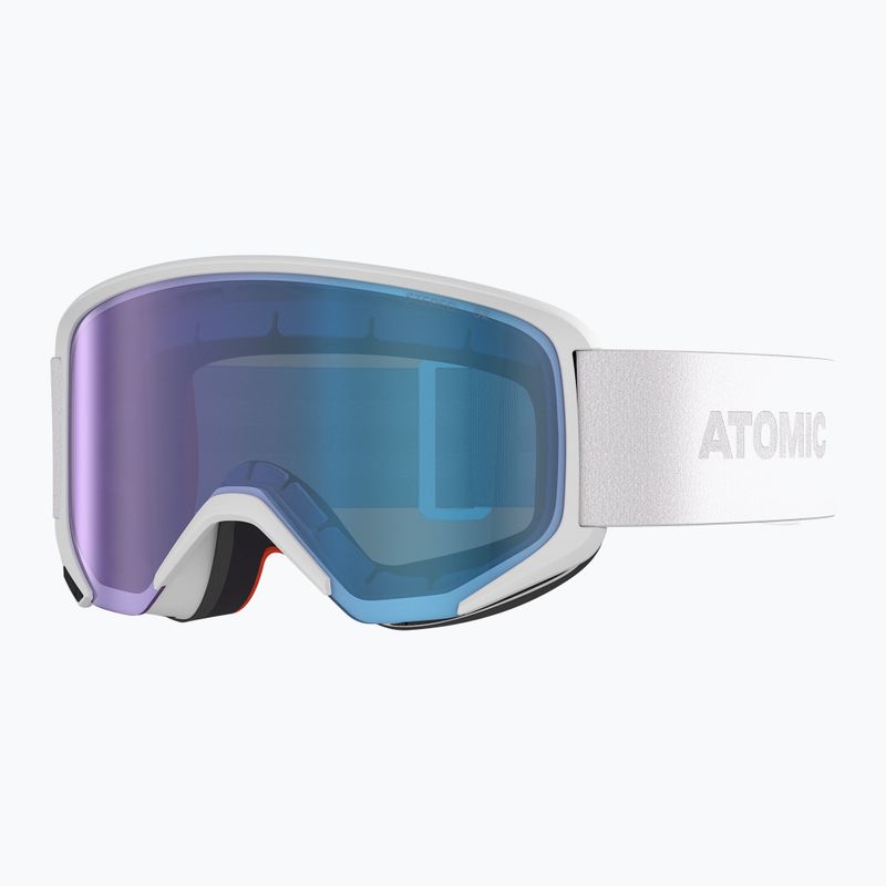 Síszemüveg Atomic Savor M Stereo white/blue stereo