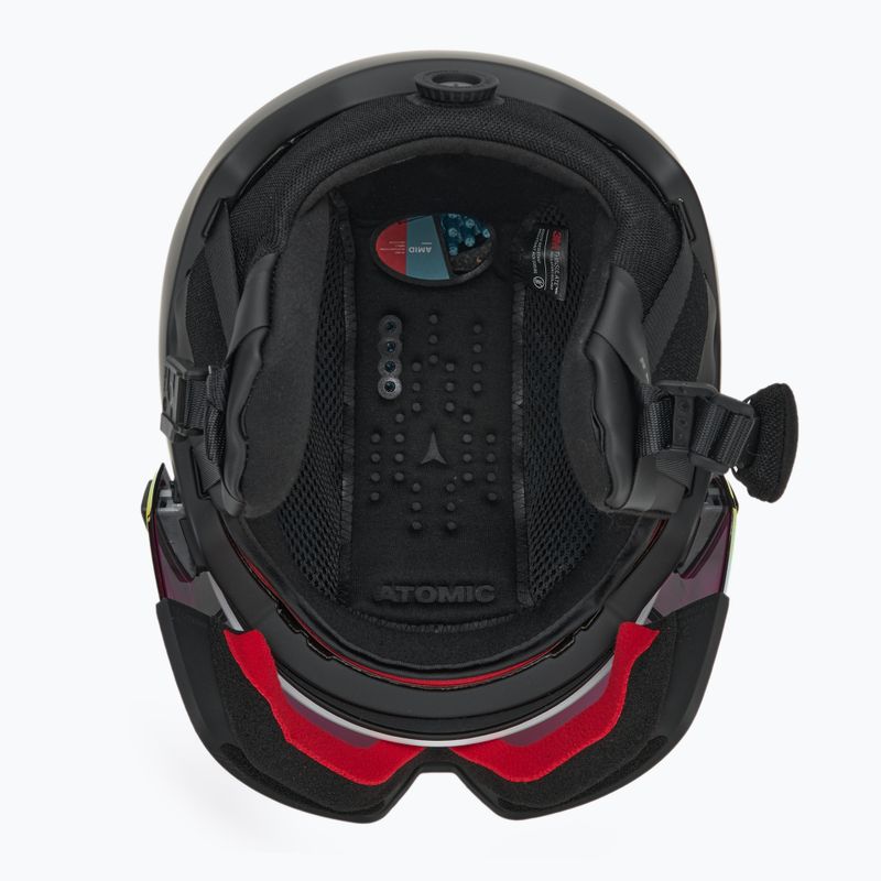 Sísisak Atomic Revent GT Amid Visor HD white/black/red hd 5
