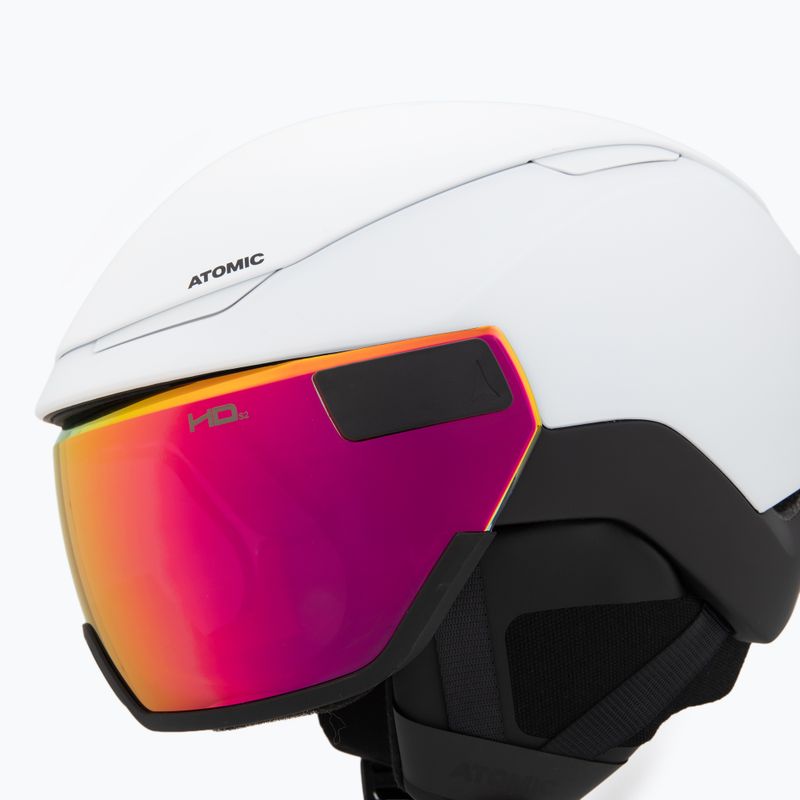 Sísisak Atomic Revent GT Amid Visor HD white/black/red hd 7
