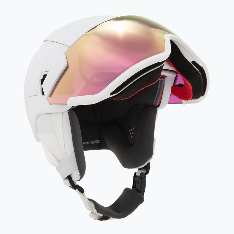 Sí sisak Atomic Revent GT Amid Visor HD white heather/pink chopper hd 11