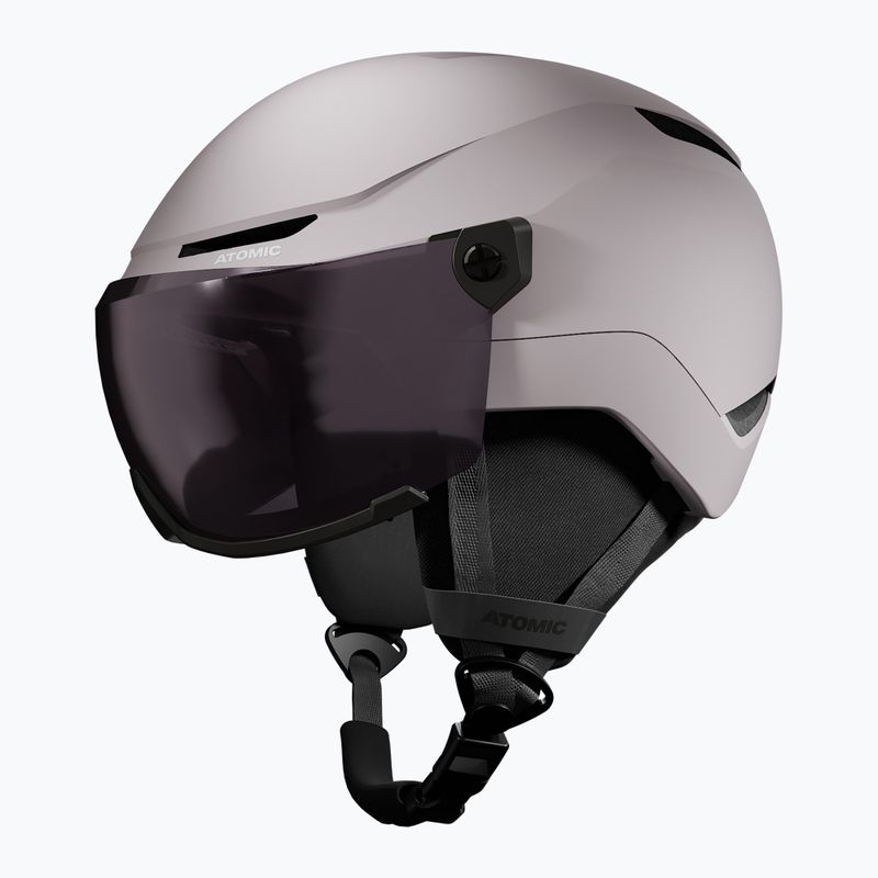 Gyerek sísisak Atomic Revent Visor Jr concrete/silver flash 2