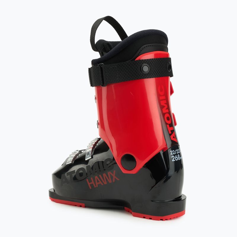 Gyerek síbakancs Atomic Hawx Kids R4 black/red 2